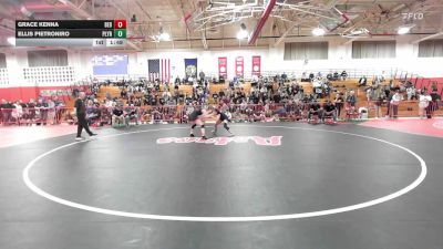 120 lbs Final - Grace Kenna, Bedford vs Ellis Pietroniro, Plymouth