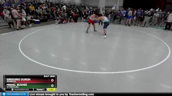 215 lbs Champ. Round 1 - Gregorio Duron, Minnesota vs Mikkel Bushee, 3F Wrestling