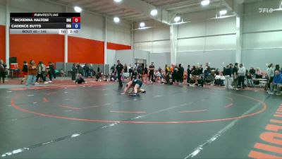 145 lbs Champ. Round 1 - McKenna Haltom, Baker vs Cadence Butts, Unattached