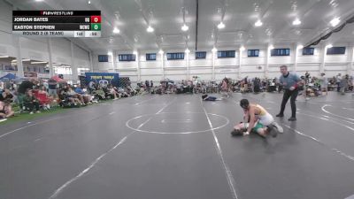 106 lbs Round 2 (6 Team) - Jordan Bates, Ohio Gold vs Easton Stephen, Wrecking Crew WC