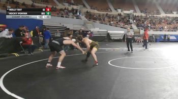 177-D4 Champ. Round 1 - ROCKY PORTER, Mogollon High School vs Reilly Ray, Round Valley High School