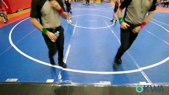 88-92 lbs Quarterfinal - Jaikob Yaffe, Owasso Takedown Club vs Gavin Martin, Chieftain Wrestling Club