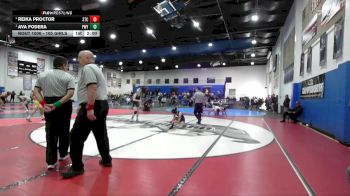 105 Girls Semifinal - Ava Fodera, Poway vs Reika Proctor, Steele Canyon