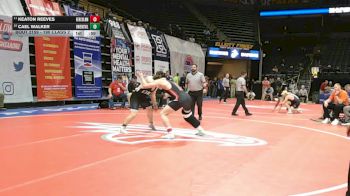 190 Class 2 lbs Cons. Round 1 - Cael Walker, Owensville vs Keaton Reeves, Herculaneum