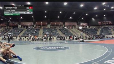149 lbs Champ. Round 3 - Aaron Campbell, CumberlandKY vs Boedi Kirkland, Montreat College