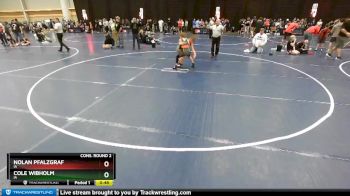 92 lbs Cons. Round 2 - Nolan Pfalzgraf, IA vs Cole Wibholm, IA