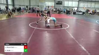 120 lbs Semifinal - Jaedyn Bloomfield, Rochester WC vs Carter Rude, Sauk Valley WC