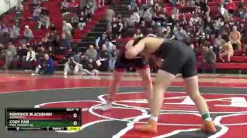 215 lbs Semifinal - Cody Fair, Mass. Washington vs Maverick Blackburn, Wadsworth