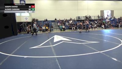 285 lbs Cons. Round 3 - Joseph Chavez, Rio Hondo College vs Alonzo Cardona, Hope International University