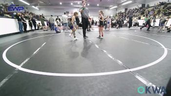 70-75 lbs Rr Rnd 2 - Audrey Crandell, Grove Takedown Club vs Sophia Robinson, Miami