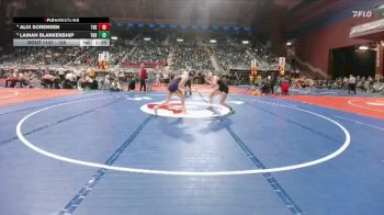 155 lbs Quarterfinal - Lainah Blankenship, Thunder Basin vs Alix Sorensen, Thermopolis