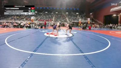 155 lbs Quarterfinal - Lainah Blankenship, Thunder Basin vs Alix Sorensen, Thermopolis