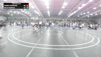 132 lbs Consi Of 4 - Anabel Rodriguez, Wrecking Crew Dream Crushers vs Belle Konopka, Elite NJ Black