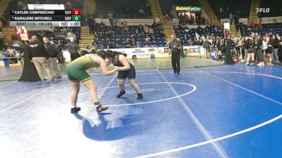 165 lbs Consi Of 8 #2 - Caylee Comperchio, Tri-County vs Karalene Mitchell, South Shore