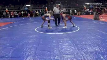 148 lbs Consolation - Isaac Dees, North DeSoto Wrestling Academy vs Dayton Peterson, DC Gold