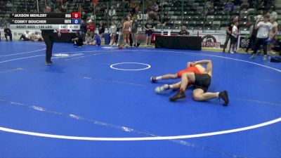 138 lbs Quarters - Jaxson Mehlert, Big Game vs Corky Boucher, Ubasa Trained