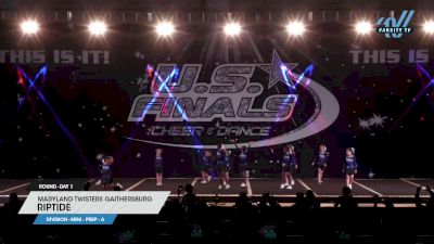 Maryland Twisters Gaithersburg - Riptide [2023 L1.1 Mini - PREP - A Day 1] 2023 The U.S. Finals: Virginia Beach