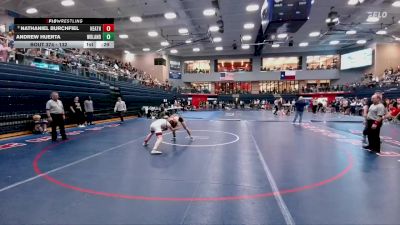 132 lbs 3rd Place Match - Nathaniel Burchfiel, Rockwall Heath vs Andrew Huerta, Conroe The Woodlands