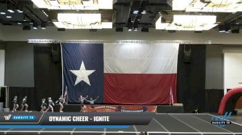Dynamic Cheer - Ignite [2021 L3 Junior - D2 - A Day 1] 2021 ACP Power Dance Nationals & TX State Championship