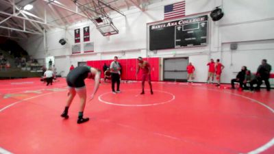 197 lbs Champ. Round 1 - Jordan Hargrove, Sacramento City College vs Christian Davidsn, Cuesta College