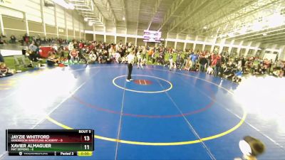 54 lbs Round 3 (4 Team) - Oakley Fredrickson, Sanderson Wrestling Academy vs Bear Holloway, Mat Demons