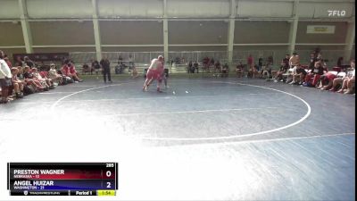 285 lbs Quarterfinals (8 Team) - Preston Wagner, Nebraska vs Angel Huizar, Washington