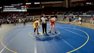 D 1 175 lbs Cons. Round 4 - Wyatt Huling, Brother Martin vs Clifton McKinney, Walker