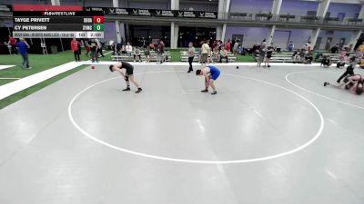 JR BOYS HARD LUCK - 181.4-186 Champ. Round 3 - Wyatt Kleinschmit, South Dakota vs Charlie Campbell, Team Valley Wrestling Club