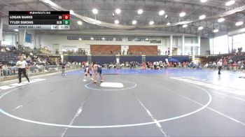 141 lbs Cons. Round 3 - Logan Banks, Utica vs Tyler Simons, Alfred State