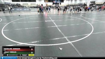132 lbs Champ. Round 1 - Jenny Mireles, TX vs Madeline Johnson, MO