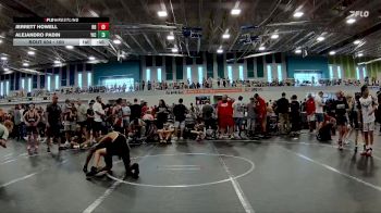 100 lbs Quarterfinal - Alejandro Padin, Youth Impact Center vs Jerrett Howell, Red Devils