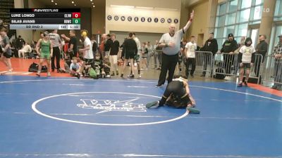 97 lbs Rr Rnd 3 - Luke Longo, Clearview - MSC vs Silas Avans, Rabbit Wrestling Club - MSC