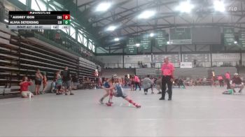 80-87 lbs Quarterfinal - Audrey Ison, Contenders Wrestling Academy vs Alivia Deterding, Sparta Junior Bulldogs