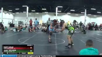 182 lbs Round 4 (8 Team) - Matt Leslie, Iron Horse White vs Gary Williams, Orchard South