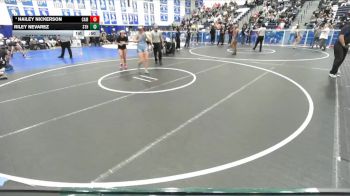 145 lbs Cons. Round 3 - Hailey Nickerson, Camarillo vs Riley Nevarez, South Hills