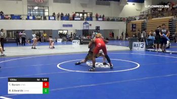 126 lbs Round Of 16 - Trevor Borom, Strong Rock Christian School vs Riley Edwards, Combat