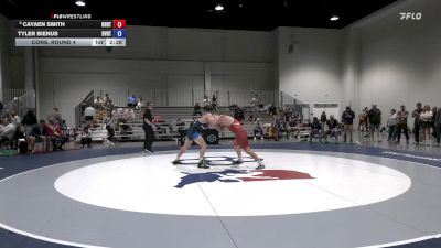 86 lbs Cons. Round 4 - Cayaen Smith, Ohio RTC vs Tyler Bienus, Buffalo Valley Regional Training Center