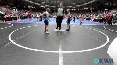 110 lbs Consi Of 8 #2 - Ryan Polm, HBT Grapplers vs Ayden Snyder, Hennessey Takedown Club