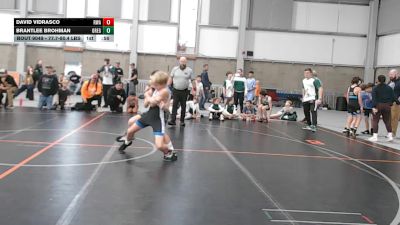 95.4-97 lbs Champ. Round 1 - David Vidrasco, Redmond Wrestling Academy vs Brantlee Brohman, Oregon