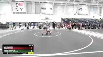 126 lbs Semifinal - Trey LeChase, Fairport Youth Wrestling vs Vic Cusatis, NWAA Wrestling