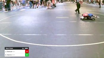 49 lbs Semifinal - Jacob Sawyer, Mat Demon WC vs Aiden Ibarra, Marvel Wr Ac