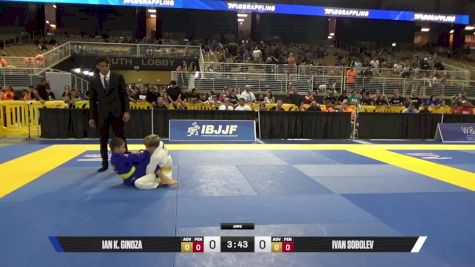 Ivan Sobolev vs Ian K. Ginoza 2025 Pan Kids Jiu-Jitsu IBJJF Championship