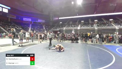 95 lbs Rr Rnd 2 - Brody Vonholtum, Black Fox Wrestling Academy vs Canon Horner, Natrona Colts