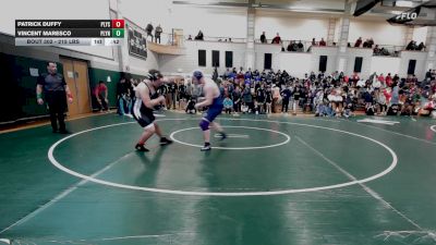 215 lbs Consi Of 16 #1 - Patrick Duffy, Plymouth South vs Vincent Maresco, Plymouth North