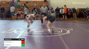 138 lbs Prelims - Nick Kobrick, Archbish Curley vs Giovanni Sama, Delaware Milita