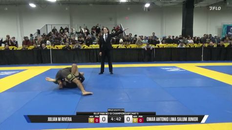 Omar Antonio Lima Salum Junior vs Julian M Rivera 2026 Pan IBJJF Jiu-Jitsu No-Gi Championship