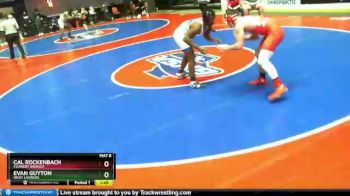 4 lbs Semifinal - Cal Rockenbach, Flowery Branch vs Evan Guyton, West Laurens