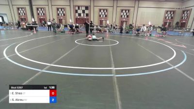 87 lbs 5th Place - Eli Shea, Ct vs Steven Abreu, Ny