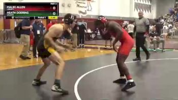 182 lbs Quarterfinal - Maliki Allen, Liberty vs Heath Doering, Galena