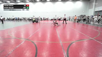 70 lbs Rr Rnd 2 - Kaleb Leitch, Indiana Outlaws Red - EL vs Wyatt Miller, TNWC - EL